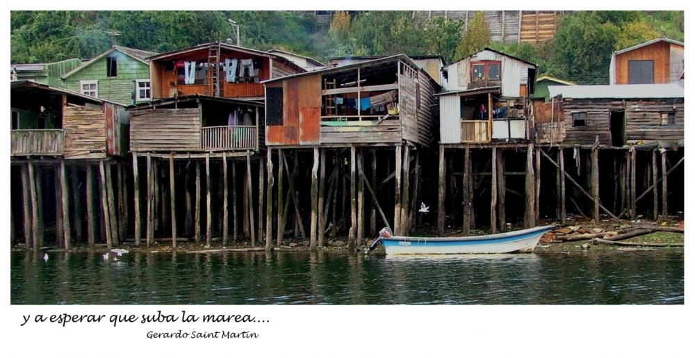 "Y a esperar que suba la marea...." de Gerardo Saint Martn