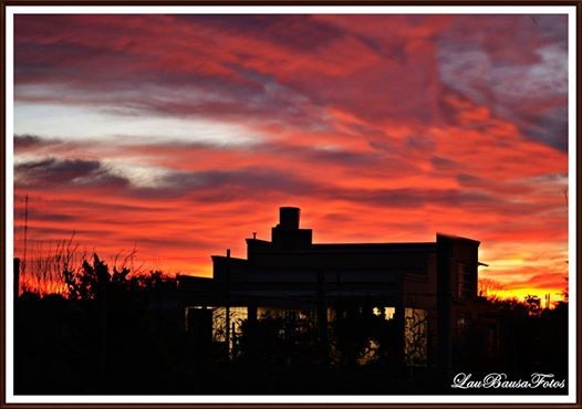 "Atardecer de fuego.............." de Maria Laura Bausa