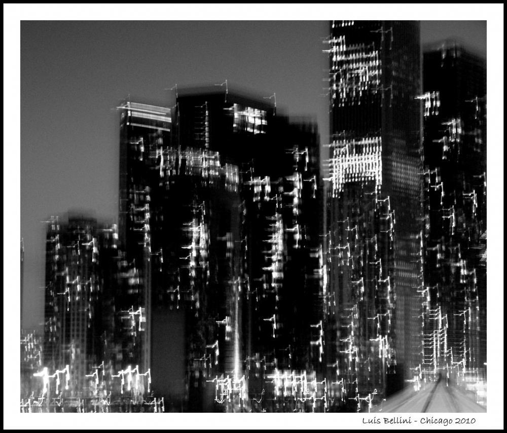 "Luces de Chicago I" de Luis Alberto Bellini