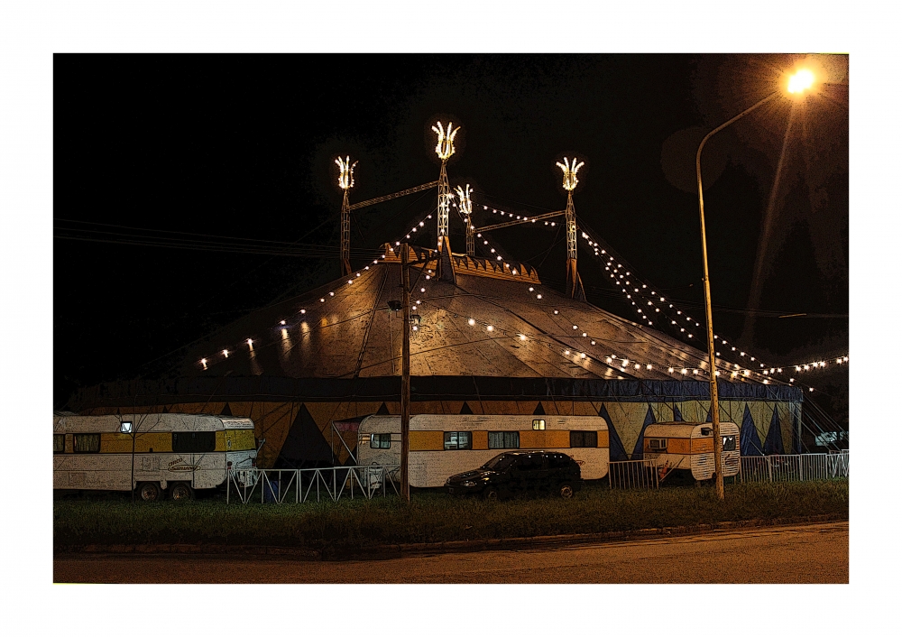 "Noche de circo" de Angel De Pascalis