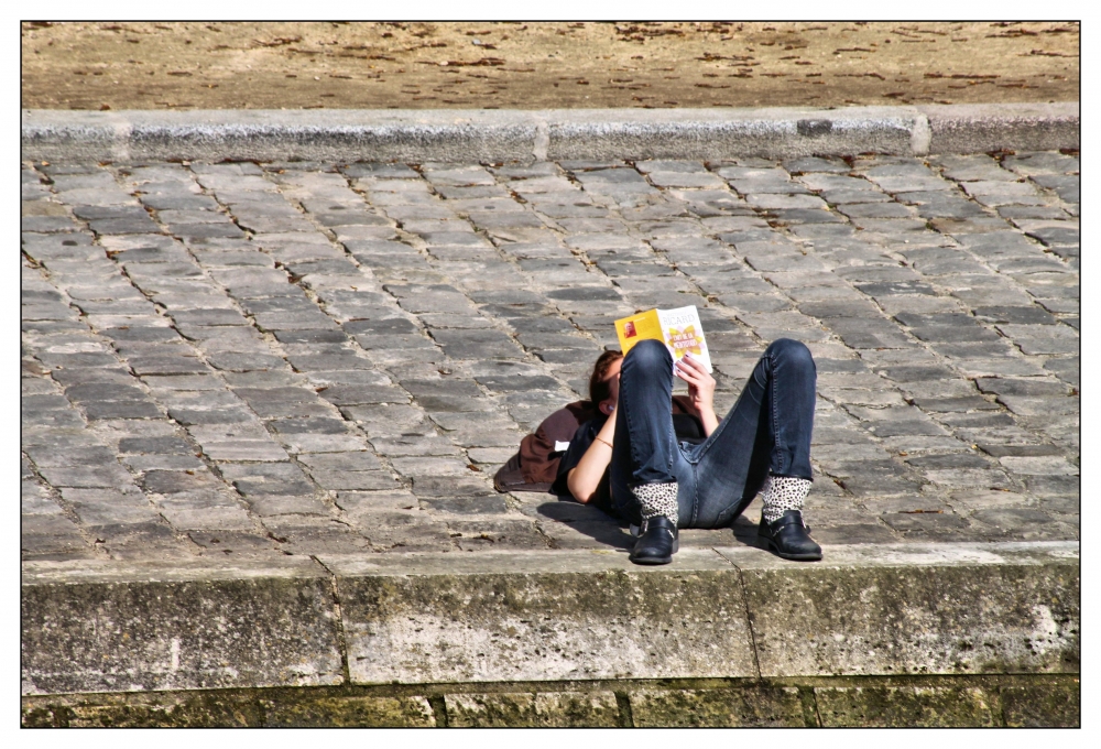 "L`art de la medditation(sur la Seine)" de Gustavo Spaltro