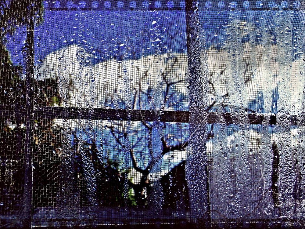 "En un azul de fro..." de Juan Menoni