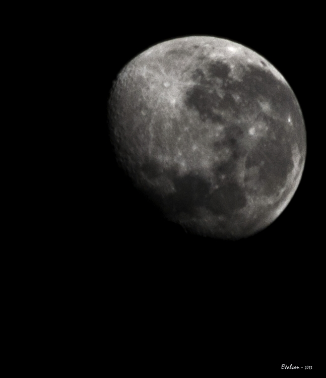 "La luna... decreciente. (Mi primera luna!)" de Eduardo Valsangiacomo