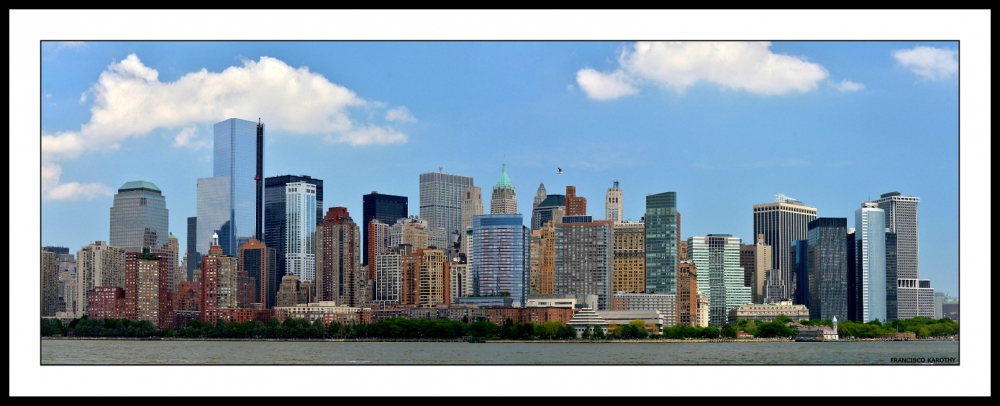 "Panoramica de New York" de Francisco Karothy