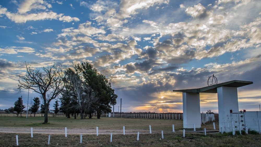 "Atardecer en el Aero Club" de Franco Cuadrado