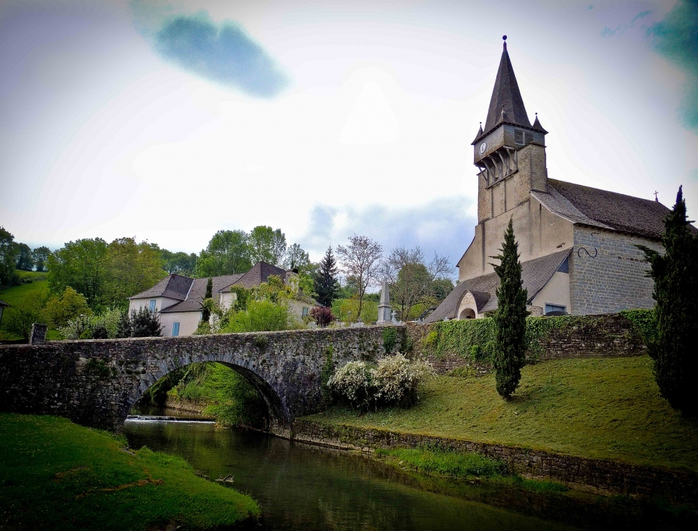 "Iglesia Vasca en Ordiad (Francia)" de Ricardo Lagrange