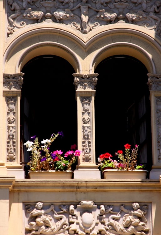 "Balconcillos floridos-Mlaga-Espaa" de Jos Ignacio Barrionuevo