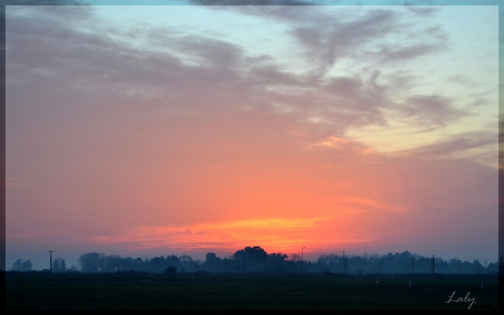 "Amanecer del 30 de julio de 2013" de Maria Laura Bausa