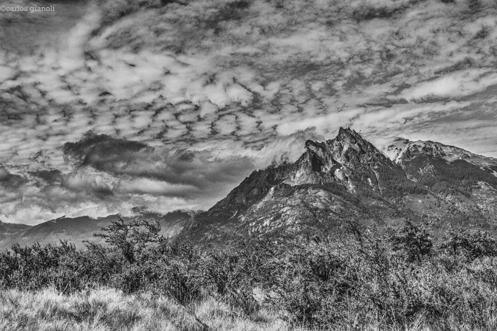 "Parque Nacional Lann, las nubes y las montaas." de Carlos Gianoli