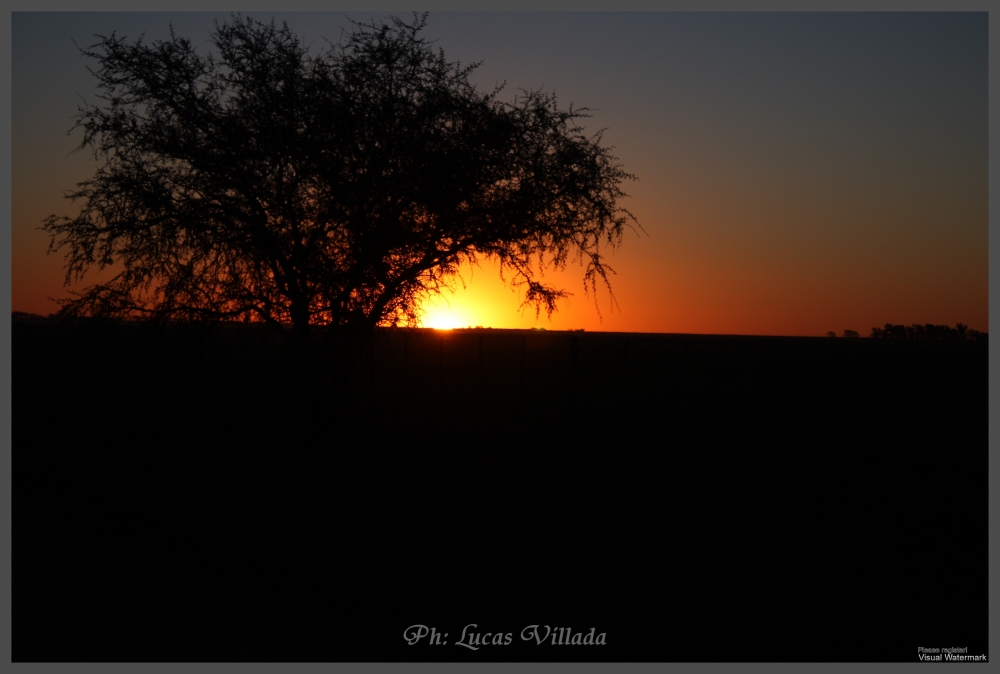 "Y va `cayendo` el sol y va bailando mi corazon!!" de Lucas Villada