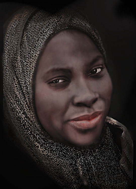 "Mujer Nigeriana" de Patricia Ferriols