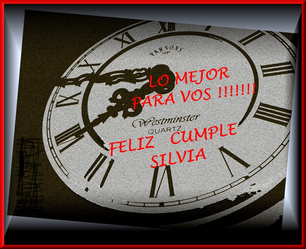 "PARA SILVIA FELIZ CUMPLE. !!!!!!!" de Maria Calvo