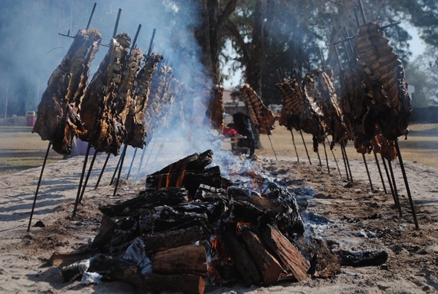 "Al asador" de Adriana Saccheri