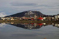 "Reflejos de la Bahia Encerrada, Ushuaia" de Jose Torino