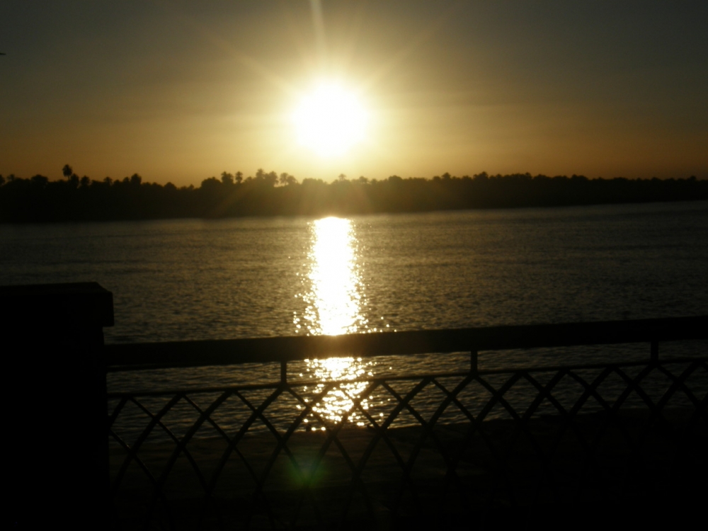 "` Atardecer sobre el Nilo" de Stella Maris Rodriguez