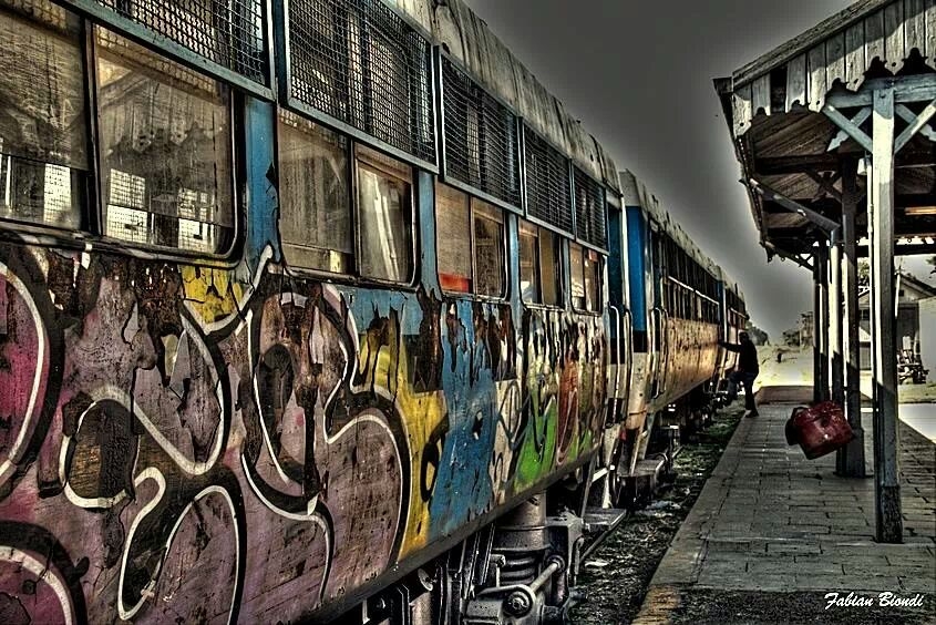 "El tren" de Fabian Biondi