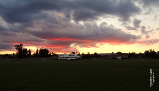 "Atardecer, en Potrero de Garay" de Guillermo Daniel Pasquale