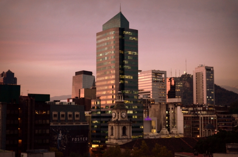 "El color del atardecer" de Jorge Berterretch