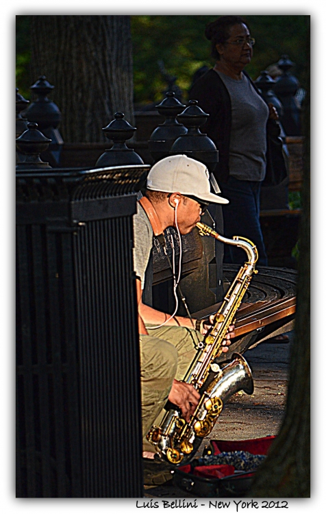 "Saxo en Sol Pleno" de Luis Alberto Bellini