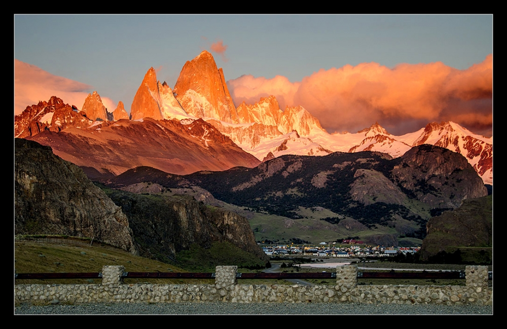 "Amanece en El Chalten" de Juan Jos Detzel