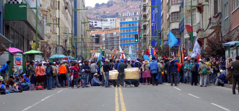 "Marcha de protesta" de Luis Fernando Altuzarra Bustillos