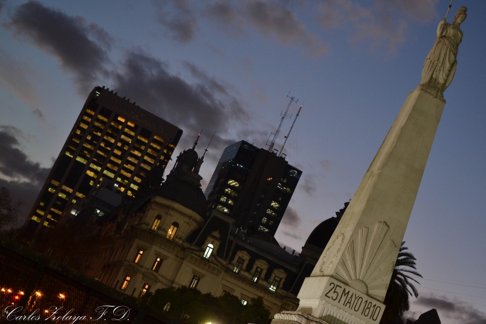 "Plaza de Mayo" de Carlos Zelaya