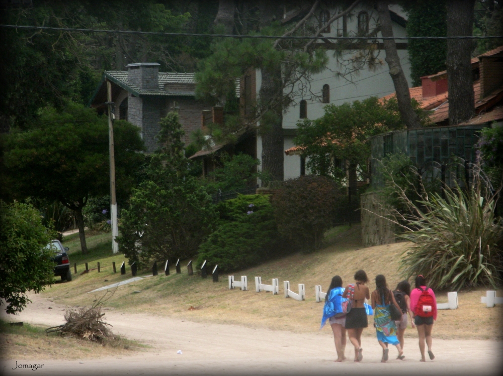 "Regresando de la playa" de Jos Matas Garcia