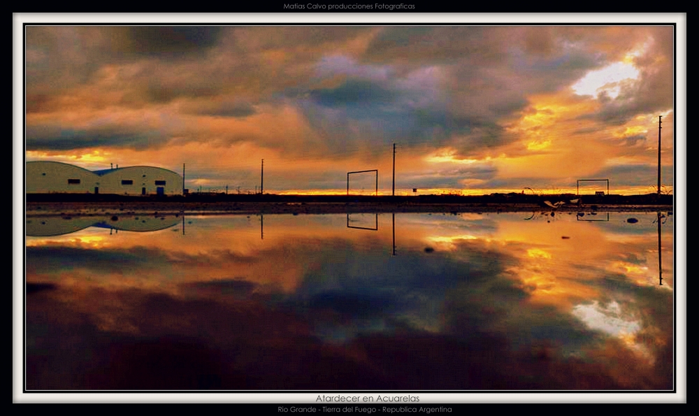 "Atardecer en Acuarelas..." de Matias Calvo Producciones Fotograficas