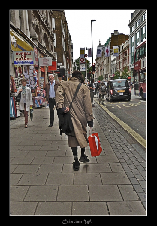 "Los olvidados de siempre...Oxford Street" de Cristina Wnetrzak