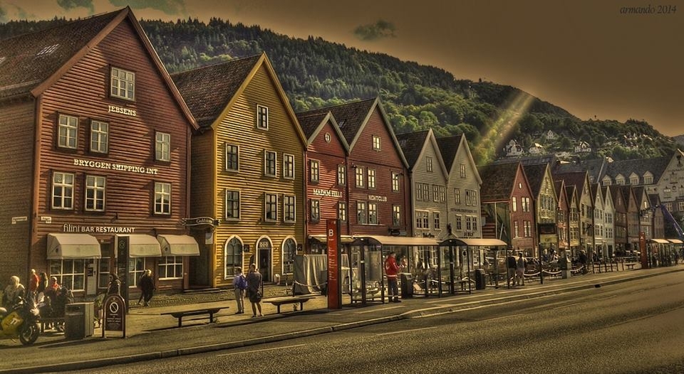 "Bergen, Noruega" de Armando Kazimierski