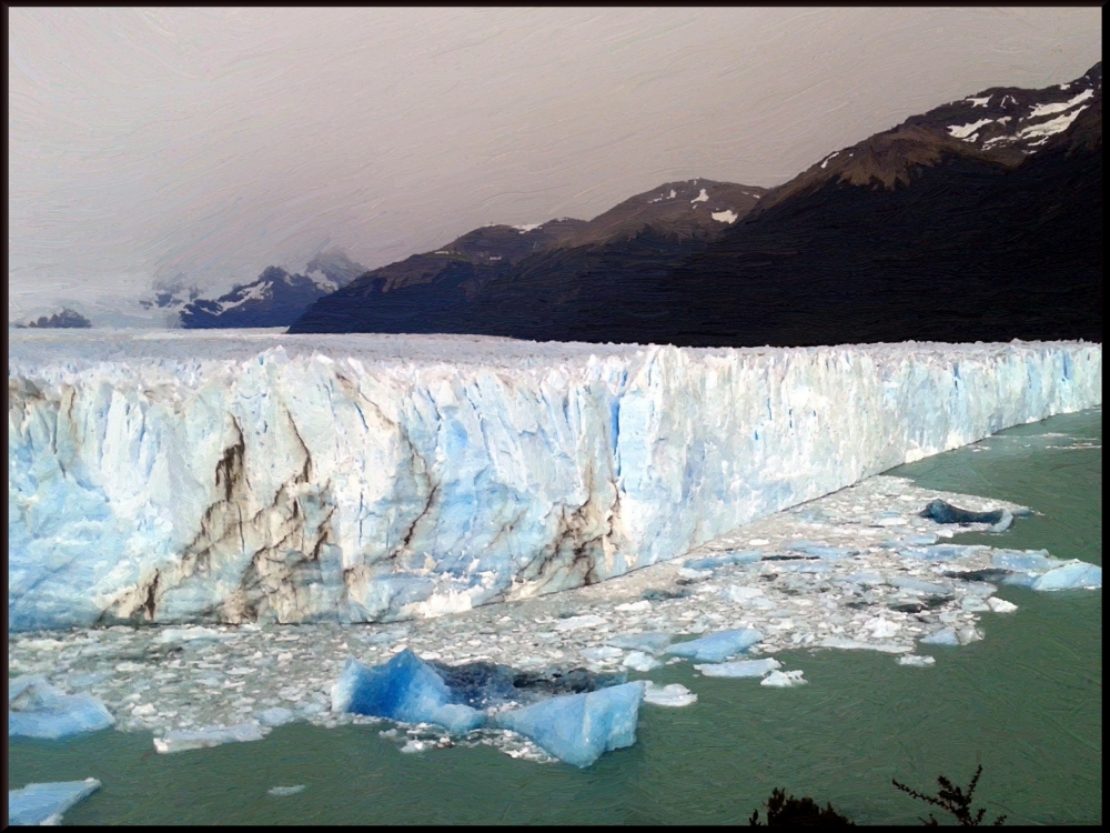 "El Perito Moreno...." de Maria Calvo