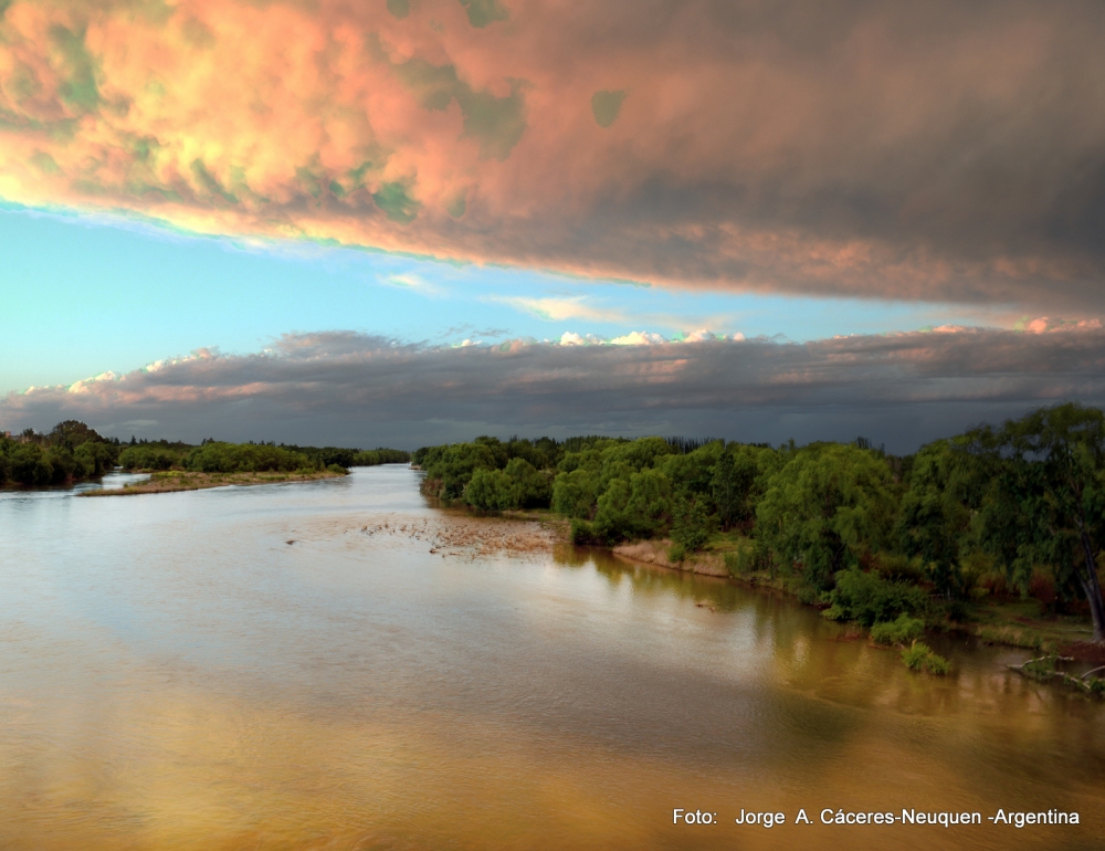 "` ro y cielo`" de Jorge A. Cceres