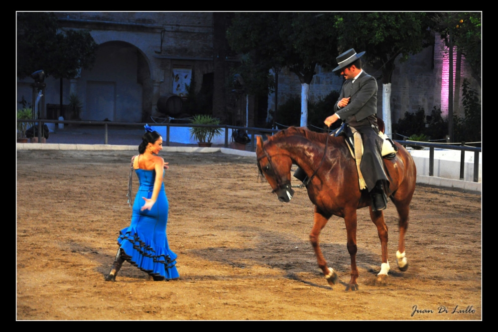 "La bailaora y el caballo" de Juan Di Lullo