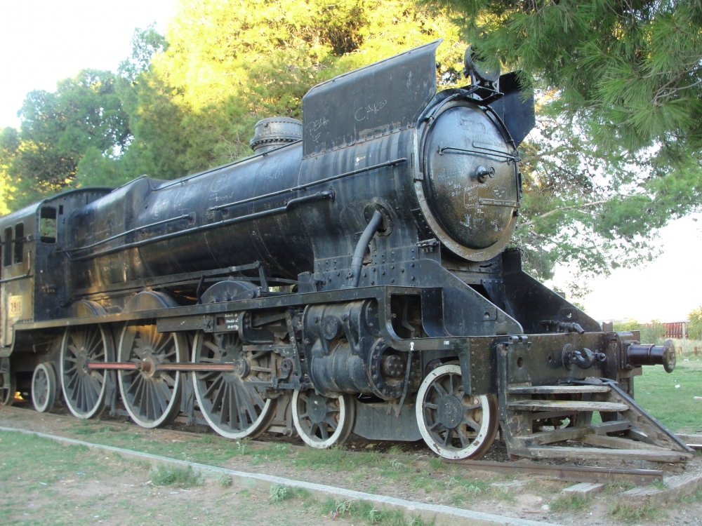 "Vieja locomotora" de Luciana Mara Piovan