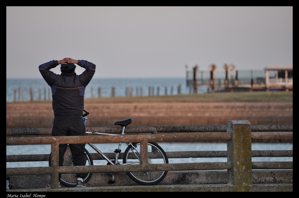 "Relax en el muelle..." de Maria Isabel Hempe