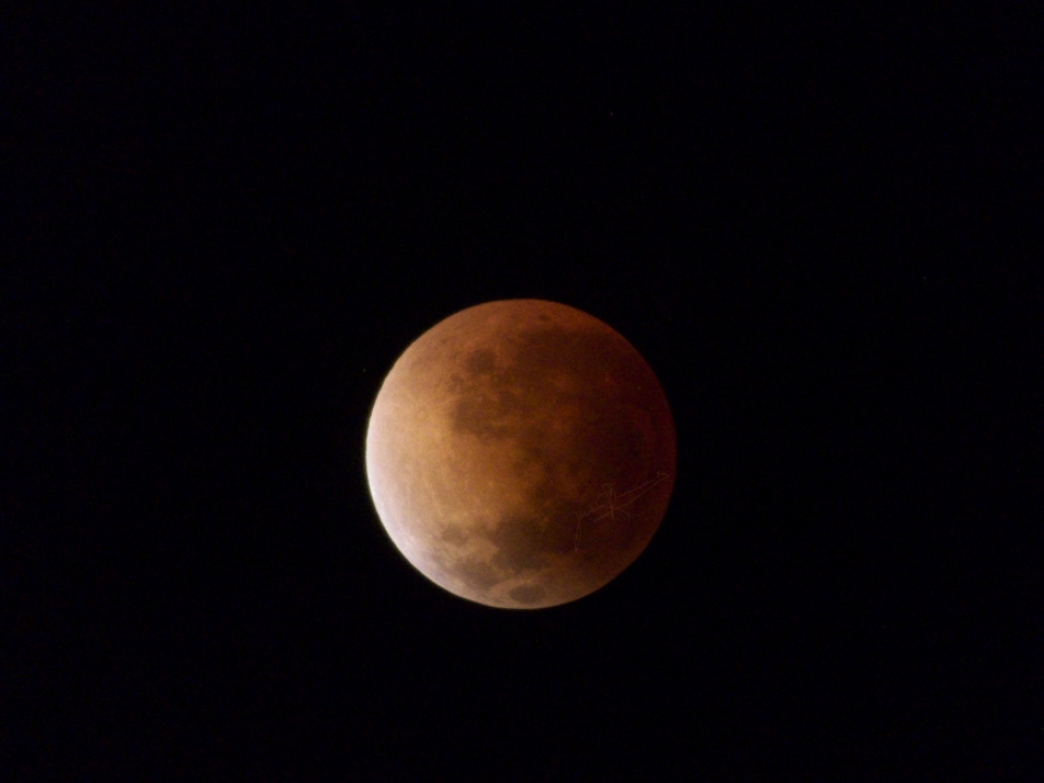 "Eclipse de luna (hoy)" de Juan Fco. Fernndez