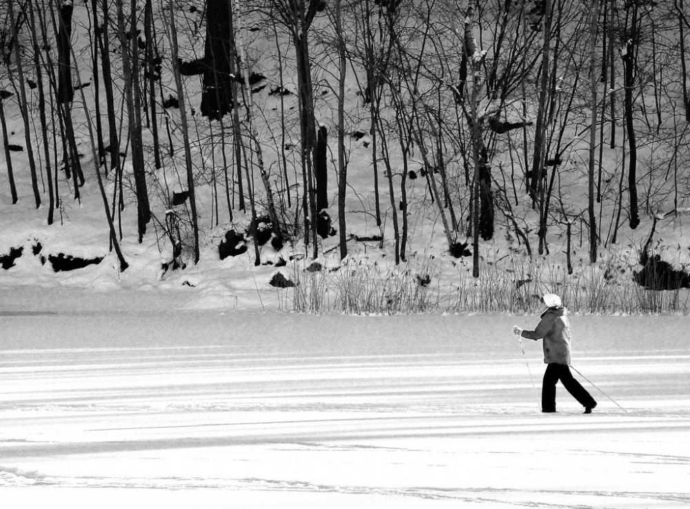 "-18... paseito sobre el lago" de Pedro Bavasso