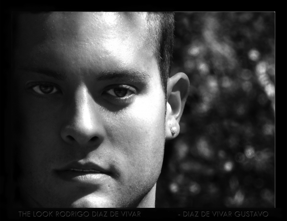 "The look Rodrigo Diaz De Vivar 25 B & N." de Gustavo Diaz de Vivar