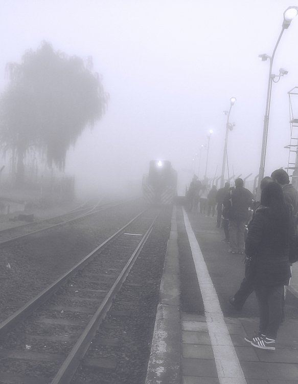 "Niebla en la ciudad" de Jorge Alberto Montero