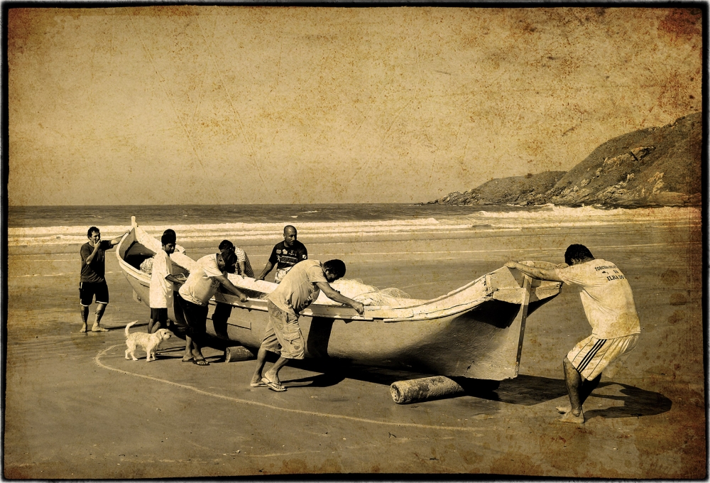"dia de pesca" de Jose Luis Anania