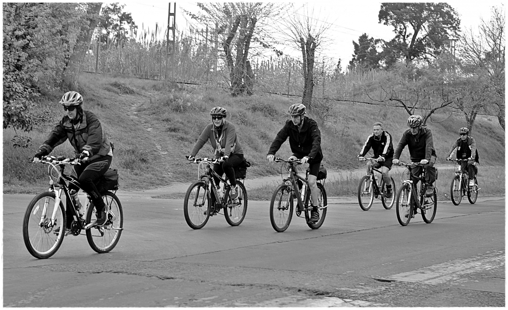 "Ciclistas" de Martin Salas Braconi