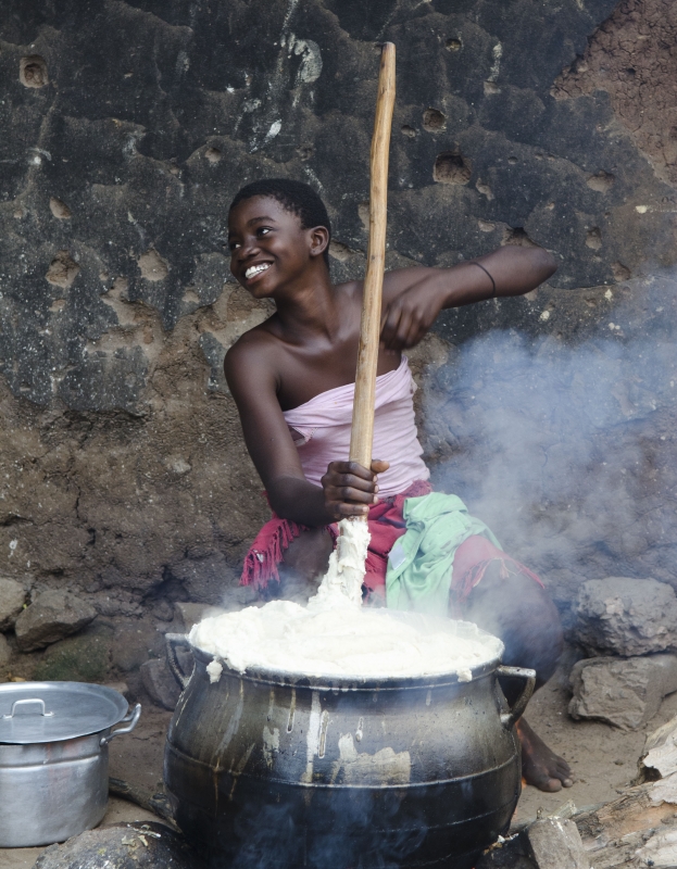 "Cocinando Yam" de Daniel Gustavo Bravo