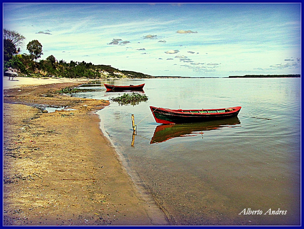 "La siesta del pescador" de Alberto Andrs Melo