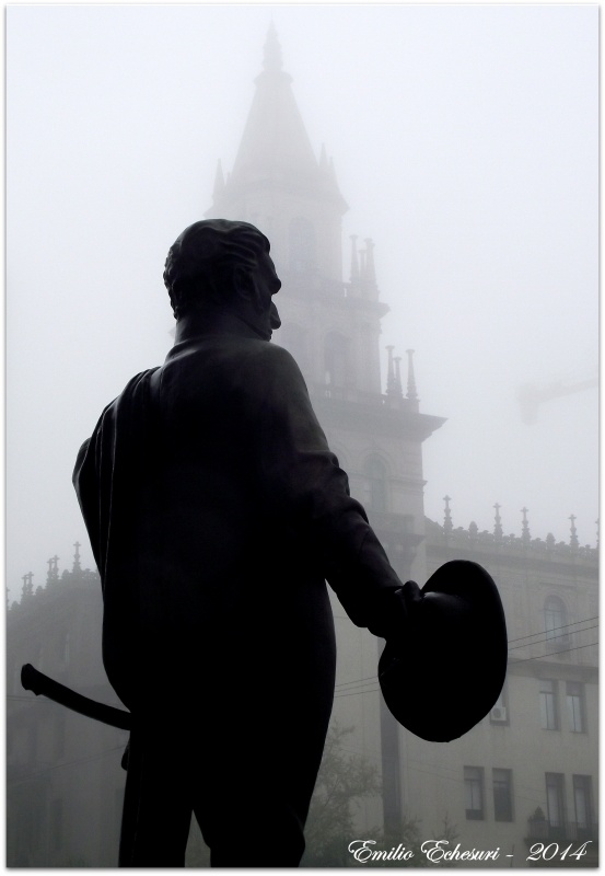 "En la niebla" de Emilio Echesuri