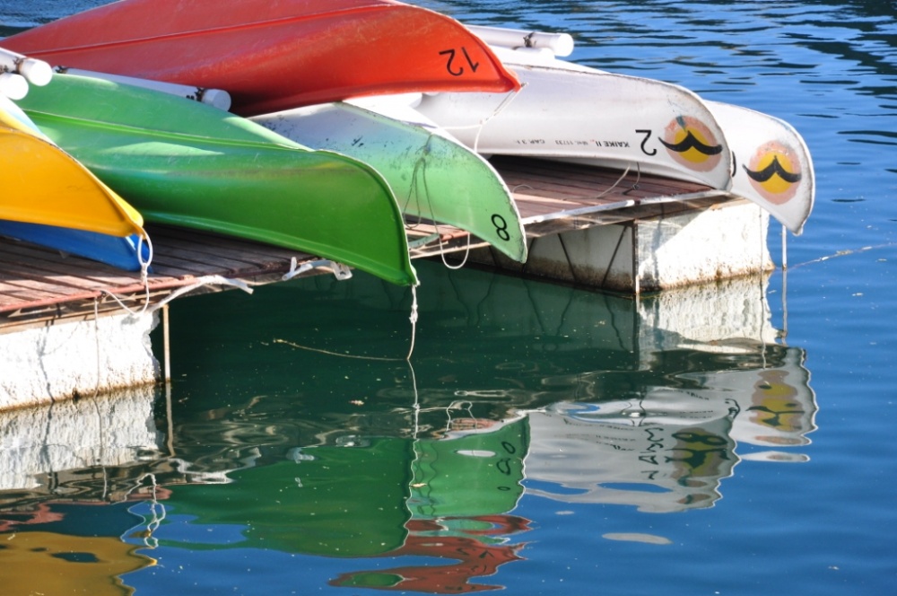 "reflejos en el muelle" de Jose Alberto Vicente