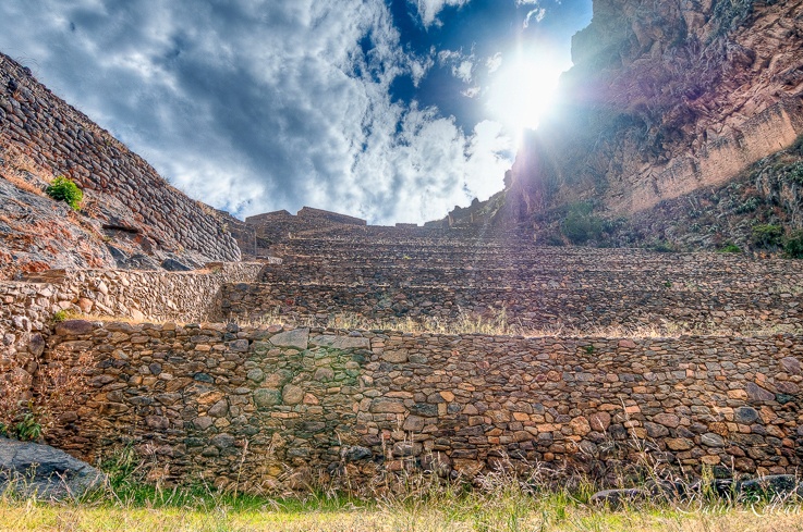 "Rincones del Per 161 Ollantaytambo" de David Roldn