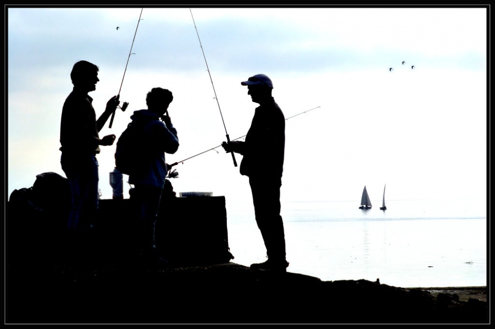 "Dedicados a la pesca" de Mascarenhas Cmara. Juan de Brito