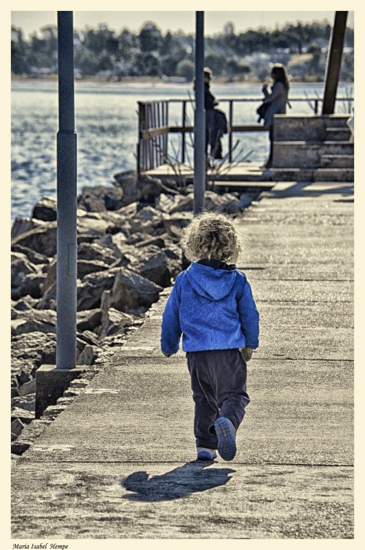 "Un paseo por el muelle..." de Maria Isabel Hempe