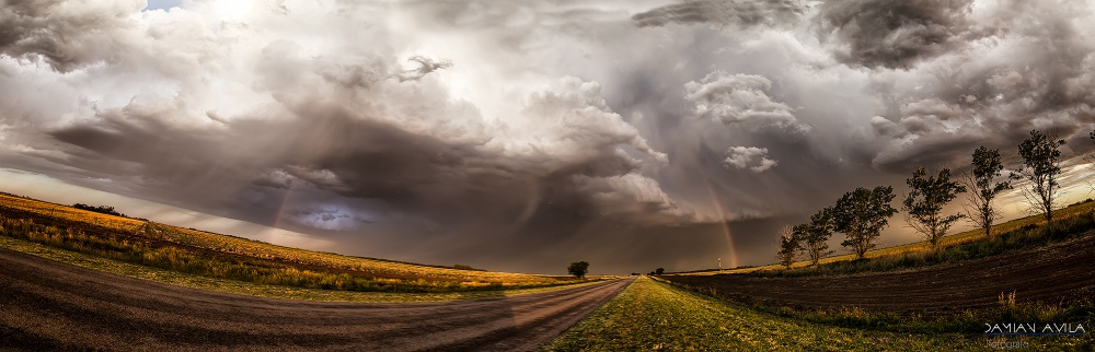 "Frente de tormenta." de Damin Avila