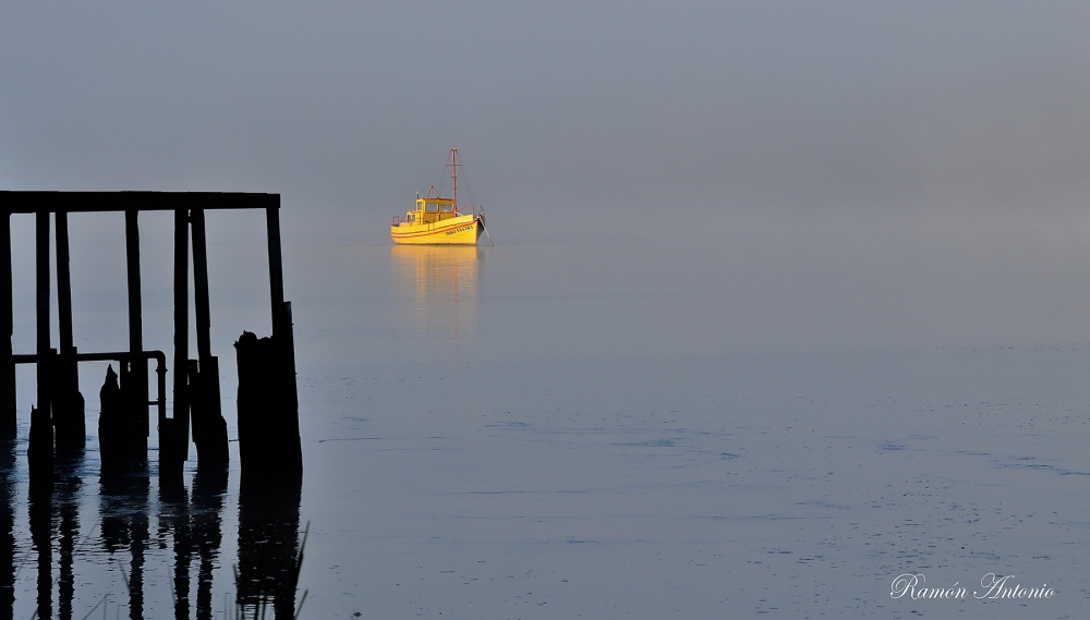 "` En la niebla del Rio Negro `" de Ramon Antonio Vides